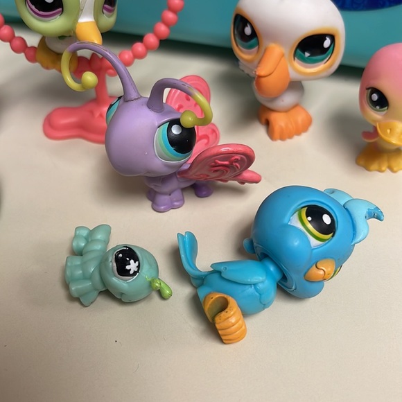 Littlest Pet Shops Bird/Bug 10 Pc Lot - Picture 3 of 7
